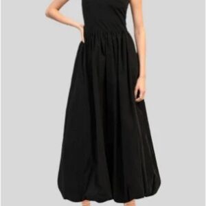 DISSH Monty Black Cotton Bubble Dress